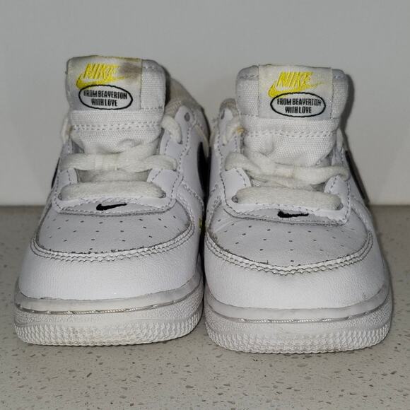 Nike Force 1 TD Have a Nike Day White Size 8c Toddler Infant Shoe DM4254-100 FS - Picture 3 of 7